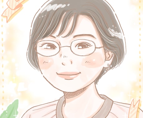 漫画家があたたかみのある似顔絵を描きます かわいくてあたたかい似顔絵を商業経験のある漫画家が描きます イメージ1