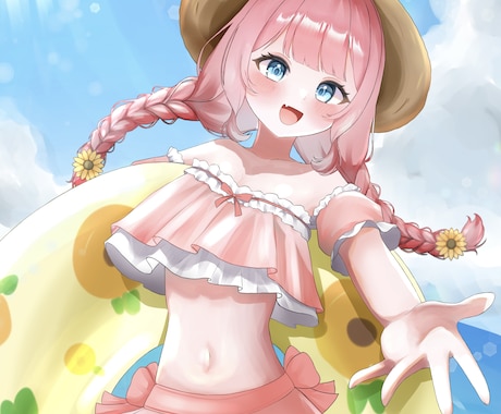 実績多数◎ふわふわ！かわいい女の子描きます イメージ1