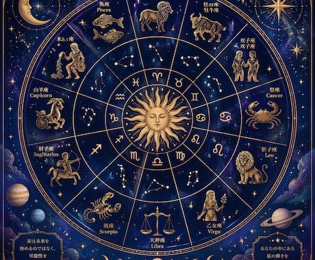占星術×霊感で貴方の運勢を鑑定します | 初心者歓迎！基本性格・恋愛運・仕事運・金運など イメージ1