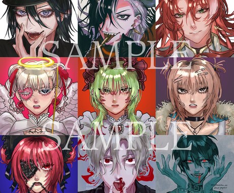 貴方だけの個性生かします！イケメン描きます かっこいい男性キャラの魅力を引き出すことが得意です！ イメージ2