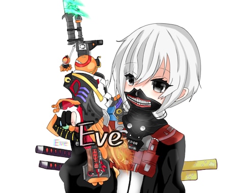 君の、君のための絵、描きます かっこいい僕が、可愛いイラスト描きます イメージ1