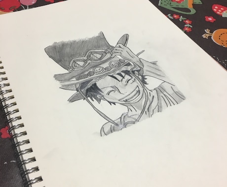 アニメの鉛筆画かきます イメージ1