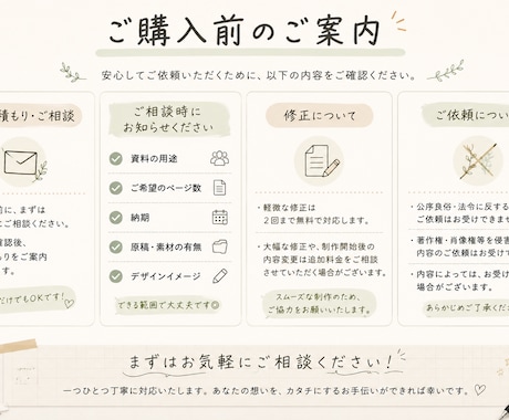 伝わる資料を意識し、目的に合わせて作成いたします 見やすく伝わる資料づくりをサポートします イメージ2