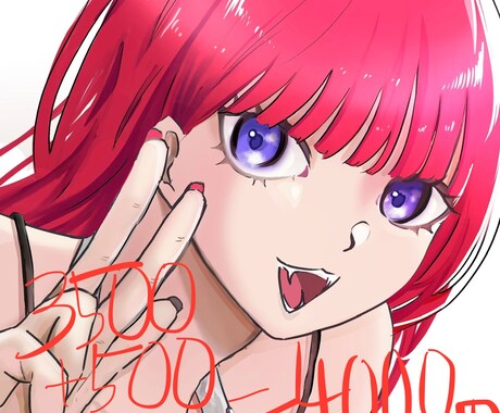 24時間でアイコンおつくりします 21日までの期間限定でご依頼お受けします イメージ2