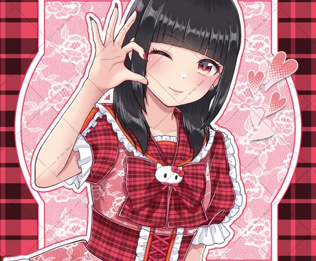 バストアップイラスト描きます 商用利用込！衣装など細かく描き込みます！ イメージ2