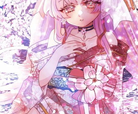 イラストお描きします 待ち受けやSNS用、表紙や動画用などに！ イメージ2