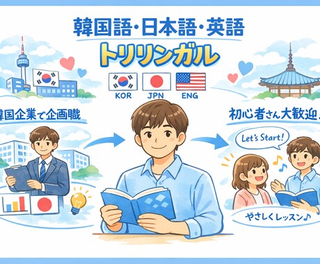 旅行・日常会話に！自然に話せる韓国語を教えます 韓国語を話せる自分を見つけたい方はこっちへ！ イメージ2