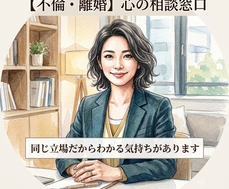 夫の不倫で苦しいあなたのお話をお聞きします サレ妻経験者だから話せる気持ちが、ここにはあります イメージ1