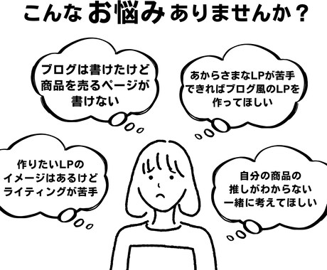お客様から買わせてくれ！と言われるLPを作成します 個人ブログで稼ぎ独立した私がLPの質を保証！ イメージ2
