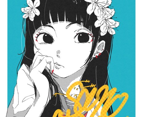 ポップでかわいい人物イラスト制作します グッズ、挿絵、アイコンなどに使えるイラストをご提供いたします イメージ2