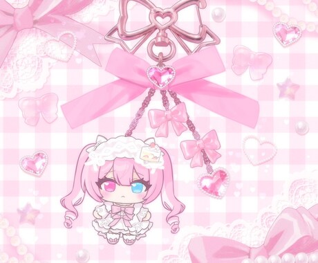単体＆ペア可能!キーホルダー量産を制作します うちよそやコテ同にもおすすめです! イメージ2