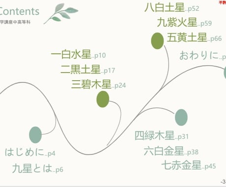 気学テキスト中級編。九星の作用と特徴を解説します 方位を取った後に何が起こるか予測できるようになります。 イメージ2