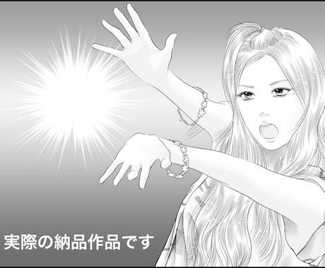 あなたが主人公♪漫画の１コマ風に似顔絵を描きます♪　SNSプロフィール・ブログなどに イメージ2