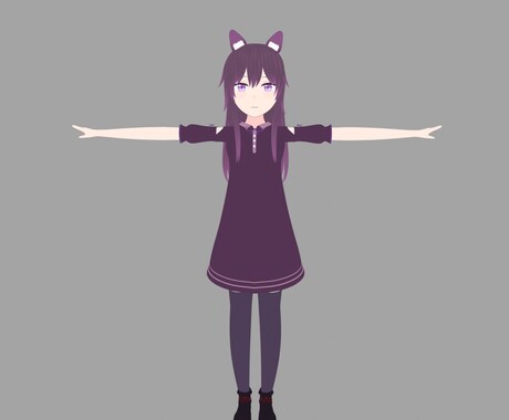3dキャラクターモデリングします blenderを用いてフルスクラッチでモデリングします イメージ2