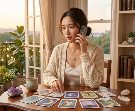 お悩みや愚痴、ちょっとしたお喋りまで幅広く伺います 【本格占い＆心のデトックス】まずはお気軽にお電話ください！ イメージ2