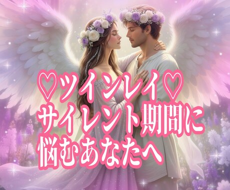 ツインレイ ♡サイレン期間の過ごし方鑑定致します 泣いてばかりの毎日から卒業しませんか？ イメージ1