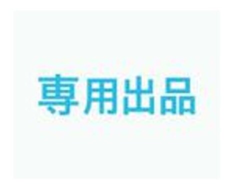 こちらは専用出品となります 特定の購入者様の専用ページです イメージ1