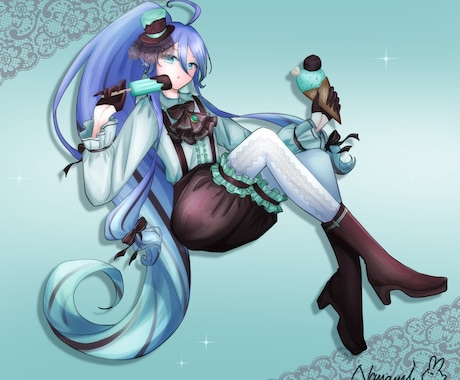 立ち絵描きます 様々な用途で使える立ち絵イラストを描きます イメージ2