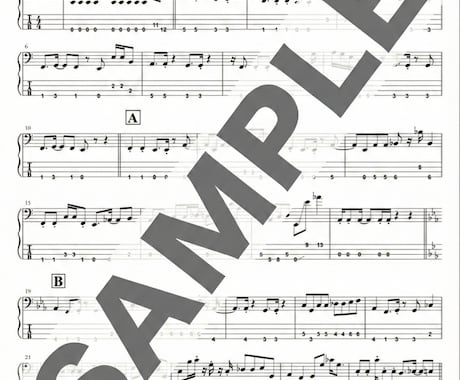 管楽器、ピアノ、ベース、ドラム譜など、楽譜作ります 楽譜だけではなく音源付きでのお渡しいたします。 イメージ2