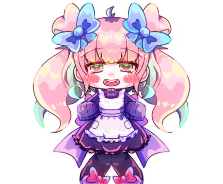 可愛いディフォルメイラスト描きます イメージ1