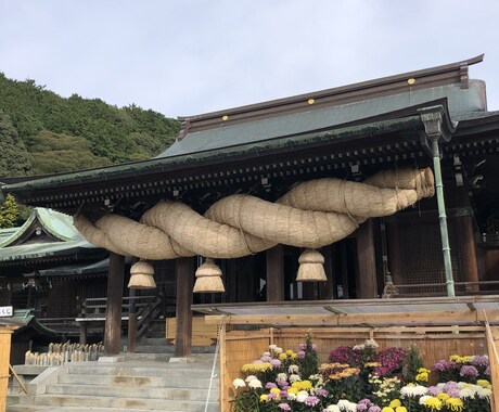福岡パワースポット三社参り。一社で代理参拝します 願主様の代わりに正式な参拝方法で宮地嶽神社を参拝します。 イメージ2