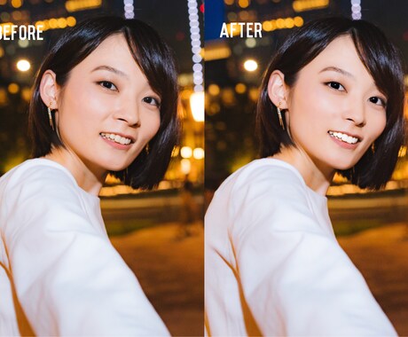 写真の 美 レタッチします あなたのかわりに美レタッチ行います イメージ2