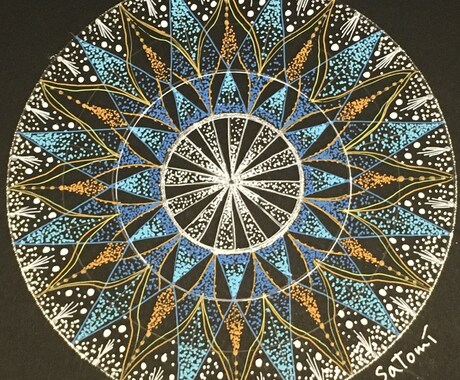 世界に一つ！あなただけの点描曼荼羅を描きます IMG_20211215_140828_974-