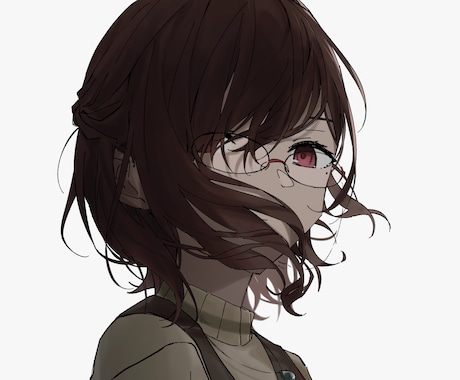 アイコンイラスト作成します アニメ調、厚塗り調、あなたのお好みに。 イメージ1