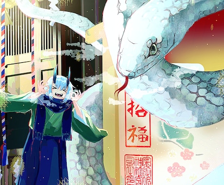著作権譲渡OK！重厚感あるイラスト描きます 商用利用・絵柄寄せ可！ご希望の世界観をお教えください！ イメージ2