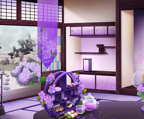 Vtuber向け┊配信部屋・背景を制作します 貴方の世界観をオーダーメイドで表現します！ イメージ2