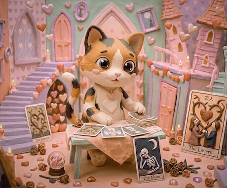 タロット/オラクルでうらにゃいます 恋愛のことなら全部こちらでうらにゃいます イメージ1