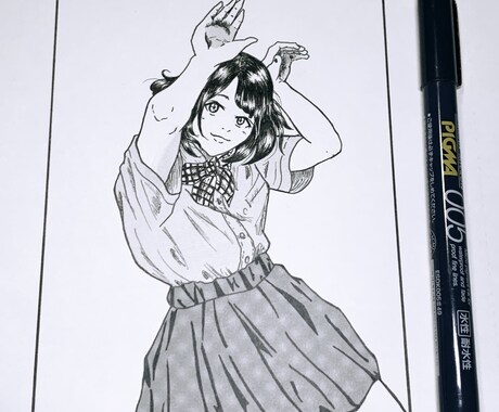 鍵栗みかんの絵柄で似顔絵を描きます 素敵なおなたをイラストで描かせてください♪ イメージ2