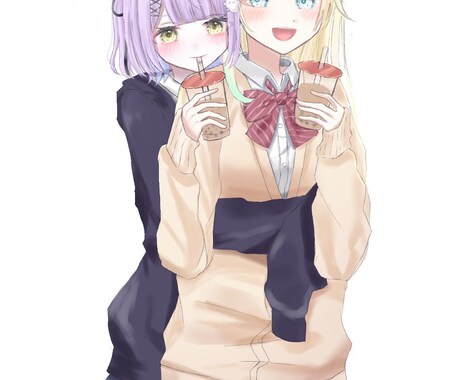 イラスト描きます かわいい女の子のイラストを描きます イメージ2