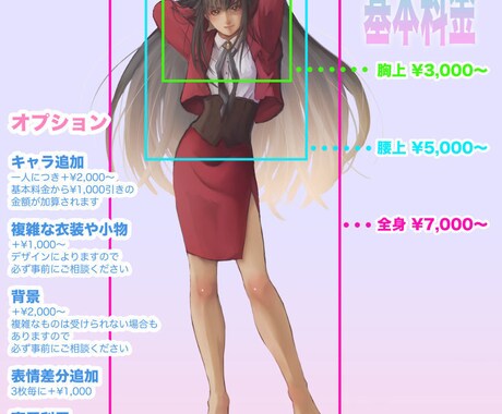 アイコン〜一枚絵までカッコいい男女描きます SDキャラ〜8頭身まで幅広く。お気軽にご相談ください イメージ2