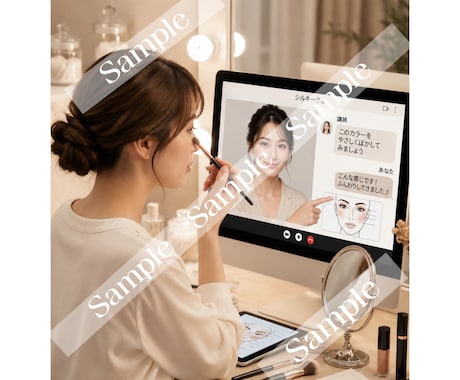 顔立ち、印象を変える　イメージメイク基本講座します どこを変えるとどう見える？　プロから学ぶ　イメージメイク講座 イメージ2
