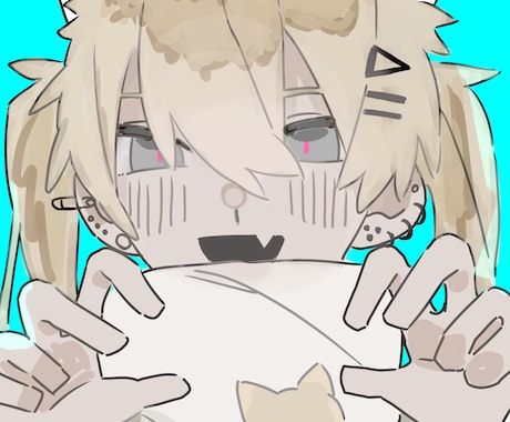 オリジナルキャラクターをイラストにします 【一枚３０００円】アイコンイラスト書きます！ イメージ1