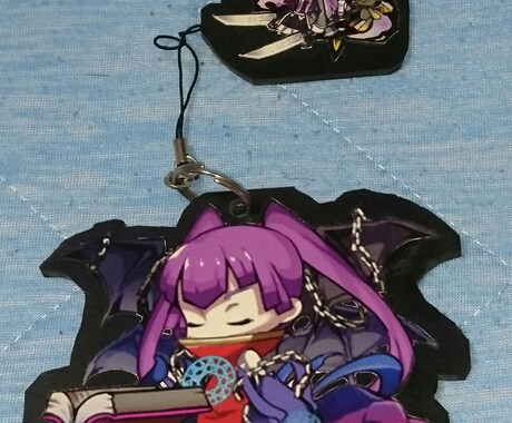 ラバーストラップ風、作成します 好きなキャラといつも一緒♪スマホホルダー等にくっつけて イメージ1