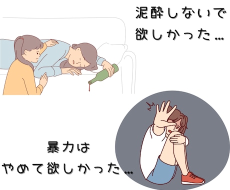 毒親との関係がしんどすぎるとき、話し相手になります 兄弟差別・暴力・ゴミ屋敷・成績上位しか認めない・金の無心など イメージ2