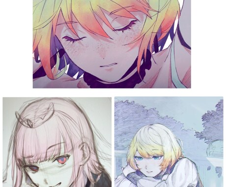 SNSアイコン❁イメージに合った絵柄で描きます ゆるふわもアニメ絵もリアルタッチも◎ イメージ2