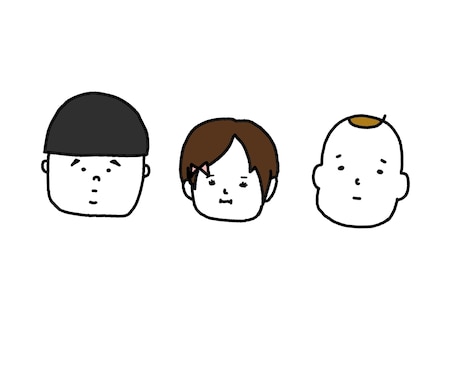 ゆるくてかわいいイラストやアイコン描きます お子様や愛するペットをアイコンにしませんか？ イメージ1