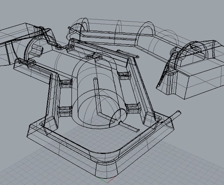 3Dモデリング承ります（Rhino対応）ます 図面から3D化・修正・データ出力対応 イメージ2