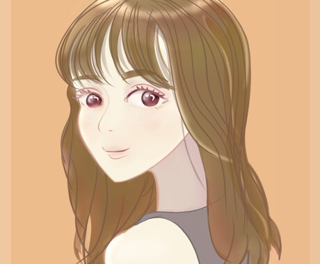 過剰なデフォルメのない綺麗なカラー似顔絵を描きます 特徴を捉えた綺麗な似顔絵です。SNSアイコンなどに。 イメージ1
