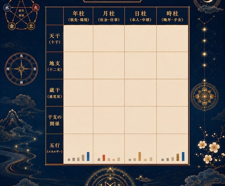 相性と良い関係のコツを算命学×占星術で占います 東洋と西洋の知恵を掛合わせ、お二人の現状を客観的に鑑定します イメージ2