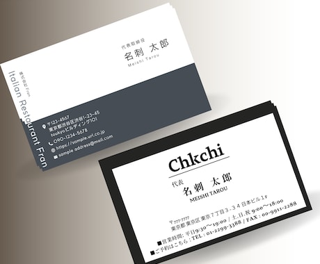 印刷配送費込み！好感度の高いお名刺作成致します 【5名様限定価格】低価格で、全て丸投げOK！を実現！ イメージ2