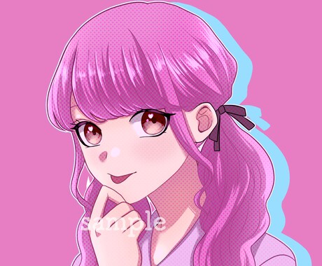 ぱっと目を惹く色のアイコン作成いたします ビビットな色味のアイコンお描きします イメージ2