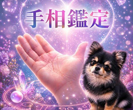 手相鑑定｜あなたの運命線どう変わるか丁寧に視ます 手相鑑定｜即日鑑定　気になるテーマ1つ丁寧に拝見します イメージ1