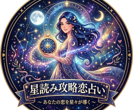 星読みで恋愛攻略・恋占します 彼の本音が見える✨太陽と月が教える大人の恋愛室 イメージ1
