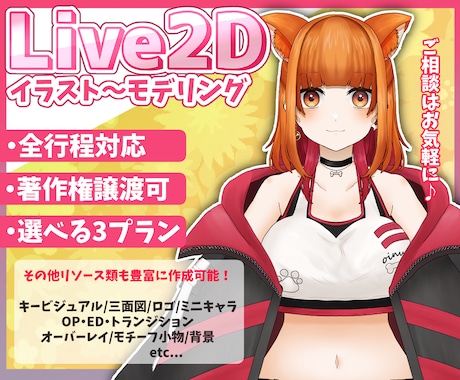 できる限りのご要望に応じたモデリング承ります 6月末まで実績募集で20％OFF中です※先着3名様まで イメージ1
