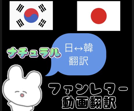 日↔韓 ナチュラル翻訳致します イメージ1
