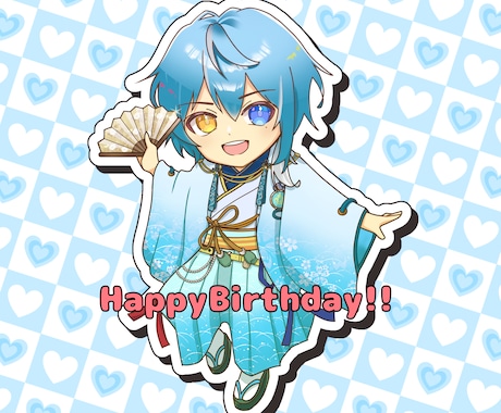 イキイキとしたミニキャライラスト描きます 可愛らしいポップさが得意です！グッズ制作にも使用可能♪ イメージ2